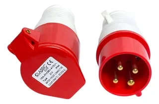 ENCHUFE MACHO SECON 63AMP CLASSIC LUX REF 034