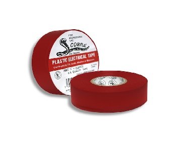 TEIPE COBRA 3/4x18MM ROJO