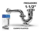 SIFON CROMADO CUERPO PLASTICO 1 1/2" LF