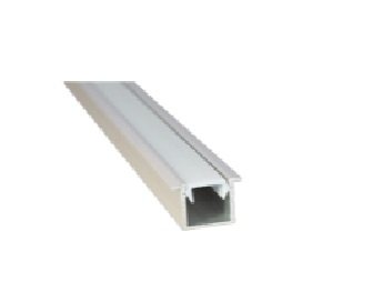 PERFIL ALUMINIO P/EMPOTRAR 25MMX25MM 2MTS CLV