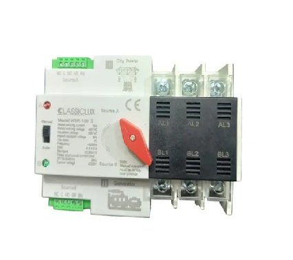 ATS INTERRUPTOR AUTOMATICO 3P 100A 220V CLASSIC LUX