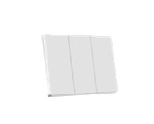 INTERRUPTOR TRIPLE PRISMA 3WAY BLANCO 16A LUMISTAR