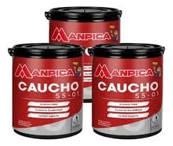 PINTURA CAUCHO ROJO FLAMENCO 1G MANPICA