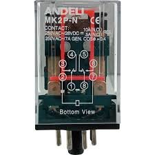 RELE 8 PINES 120V 10A ANDELI