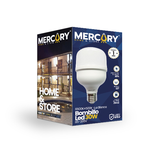 BOMBILLO LED 30W E27 MERCURY