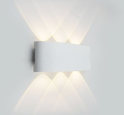APLIQUE D/PARED 3 FOCOS 6W BLANCO LUZ CALIDA PROITALY