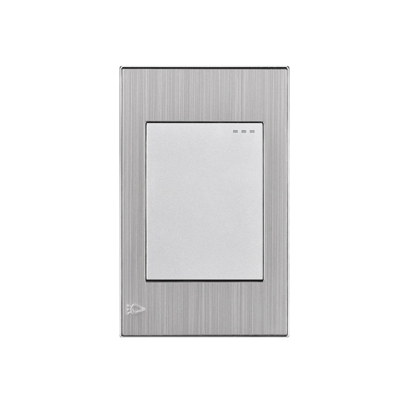 INTERRUPTOR SENCILLO CONMUTABLE STAINLESS MERCURY