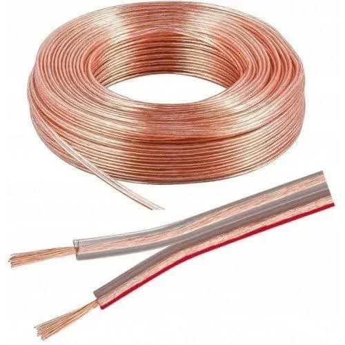 METRO CABLE CORNETA 2X18 TRANSPARENTE