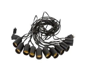 EXTENSION DE BOMBILLOS VINTAGE 10MTS x 20 UNID E27 LUMISTAR