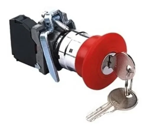 PULSADOR HONGO CON RETENCION Y LLAVE SAMG ELECTRIC
