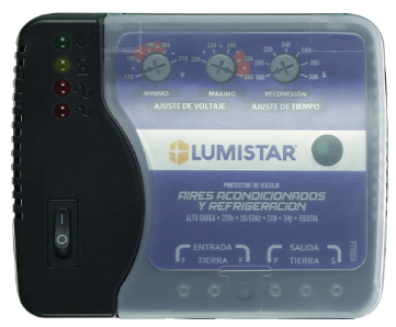 PROTECTOR A/A Y REFRIG 220V 30AMP (CABLE-CABLE) LUMISTAR
