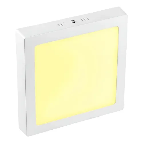 PANEL LED 6W LUZ CALIDA SUPERFICIAL CUADRADO MERCURY