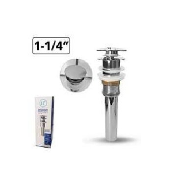 DESAGUE CROMADO 1 1/4" PUSH HONGO LF