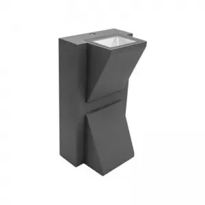 APLIQUE LED CORBATIN 2X3W GRIS/3000K MERCURY