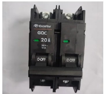 BREAKER HQC 2X20AMP EXCELINE