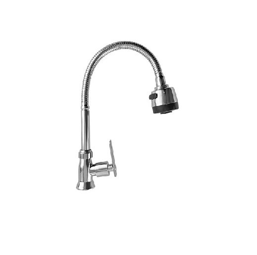 LLAVE P/FREGADERO CUELLO FLEXIBLE DOBLE FUNCION M.A.