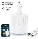 BOMBILLO LED RECARGABLE 50W C/USB EXXEL