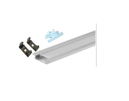 PERFIL EMPOTRABLE P/CINTA LED 3MTS 18MM LUMISTAR