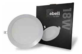 PANEL LED 18W P/EMPOTRAR REDONDO EBELI