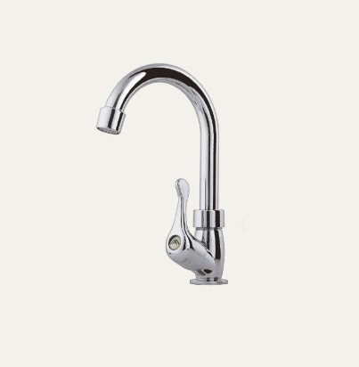 LLAVE CUELLO DE CISNE P/LAVAMANOS 1/2" EN ABS