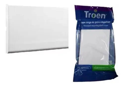 TAPA CIEGA BLANCO TROEN
