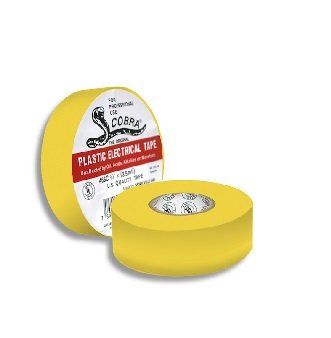 TEIPE 3/4"X18M COBRA AMARILLO