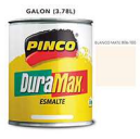 PINTURA ESMALTE BLANCO MATE 1/4G DURAMAX