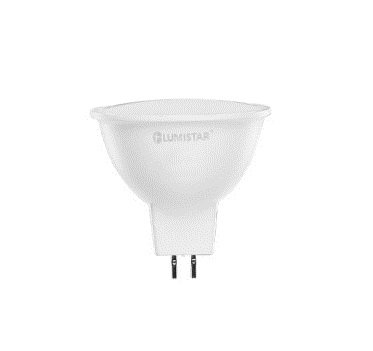 BOMBILLO LED BIPIN 5W MR16 LUZ CALIDA LUMISTAR