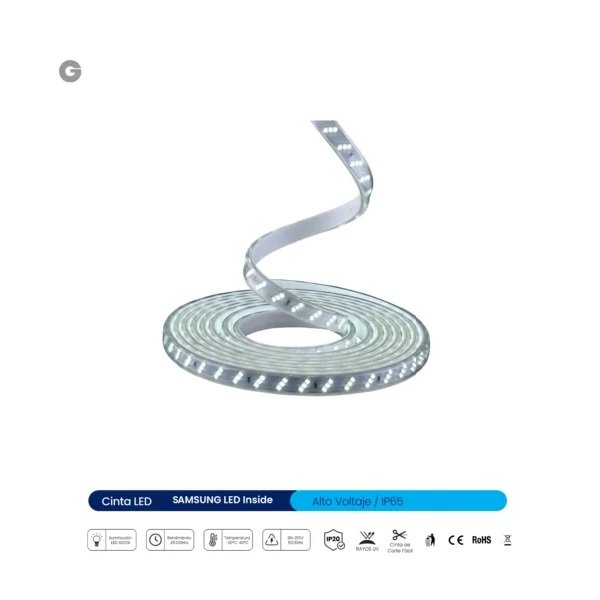 METRO CINTA LED LUZ FRIA IGOTO (ROLLO 50MTS)