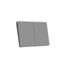 INTERRUPTOR DOBLE PRISMA 3WAY PLATA 16A LUMISTAR