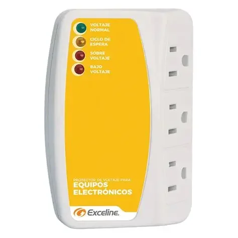 PROTECTOR P/EQUIPOS ELECTRONICOS 120V EXCELINE