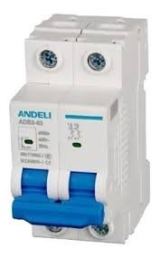 BREAKER TERMOMAGNETICO 2x6A ANDELI