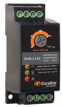 SUPERVISOR MONOFASICO 220V CON SALIDA DE CARGA EXCELINE