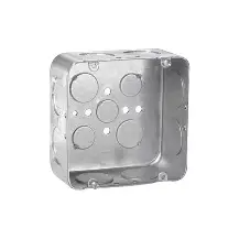 CAJETIN EMT CUADRADO 4X4X3/4" PMT