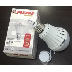 BOMBILLO LED RECARGABLE 9W RUN