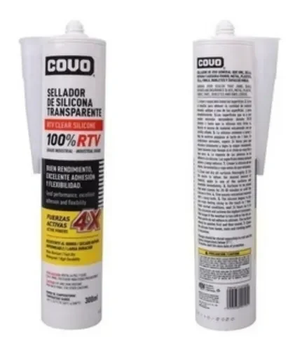 SILICON TRANSPARENTE RTV 300G COVO