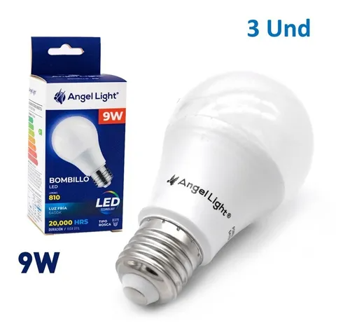 BOMBILLO LED 9W ANGEL LIGHT