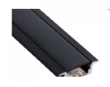 PERFIL ALUMINIO NEGRO 20X10MM 3M P/EMPOT T/NEGRA ZAXON