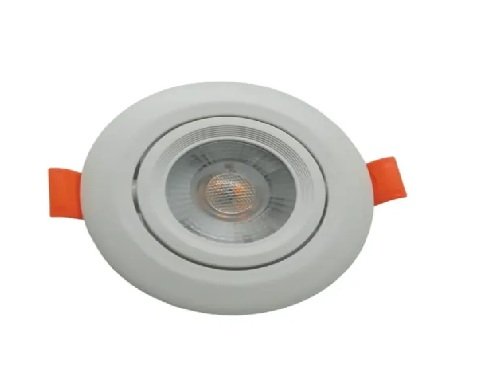 SPOT LED 5W LUZ CALIDA P/EMPOTRAR REDONDO LUMISTAR