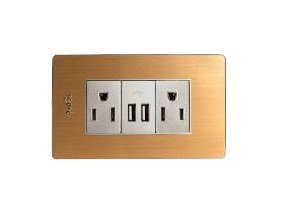 TOMACORRIENTE + USB SERIE X IGOTO
