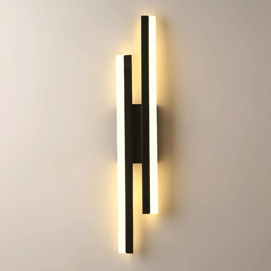 APLIQUE DECORATIVO NEGRO 3 TONOS 10W RUSSMAX
