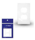 TAPA P/TOMA 270 C/BLANCO VITRON