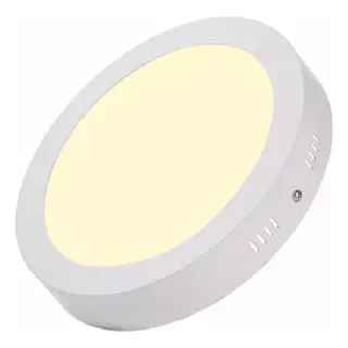 PANEL LED 18W LUZ CALIDA SUPERFICIAL REDONDO EBELI