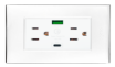 TOMACORRIENTE + USB BLANCO ECONOMICO IGOTO