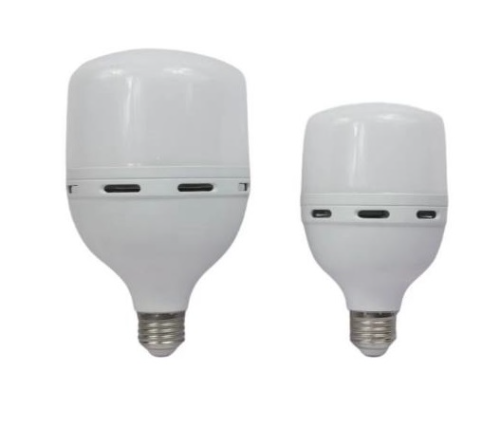 BOMBILLO LED 20W RECARGABLE TIPO DOMO EBELI