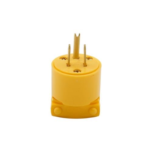 ENCHUFE MACHO AEREO AMARILLO 15A 2P+T EATON
