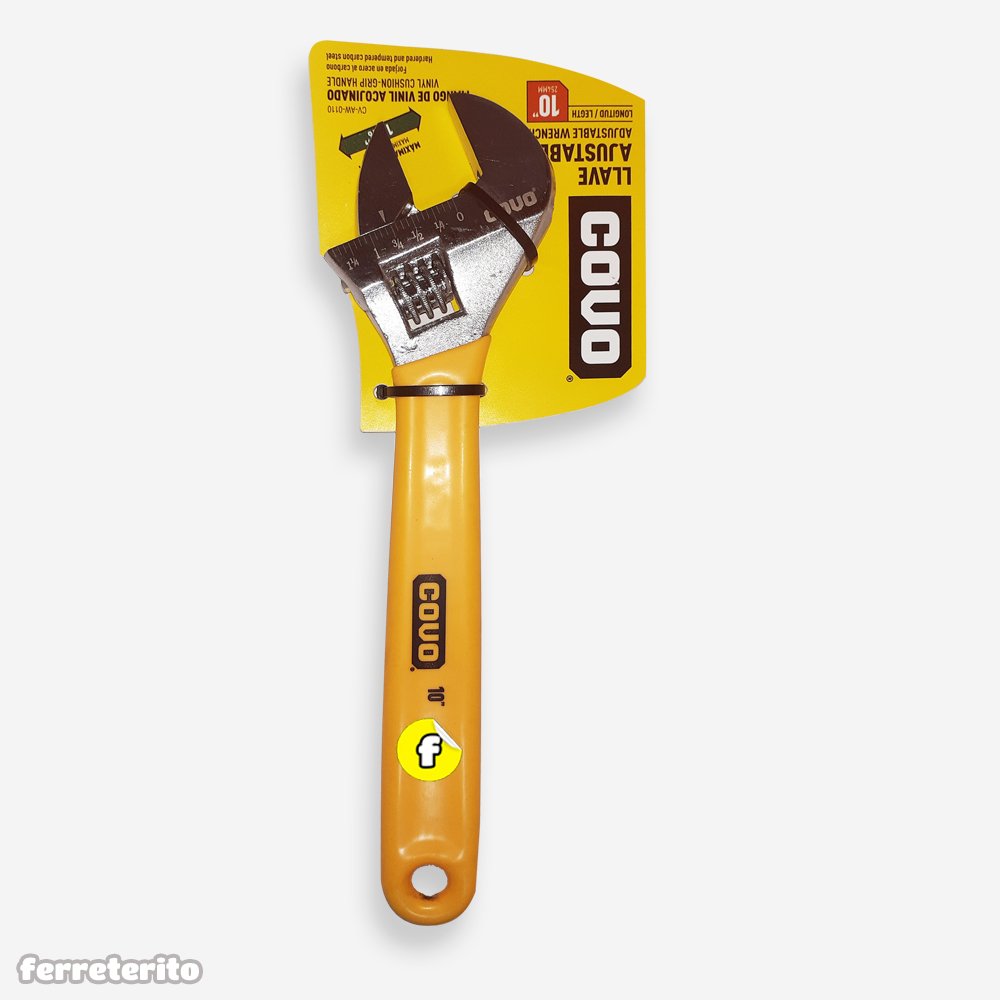 LLAVE AJUSTABLE 10" COVO