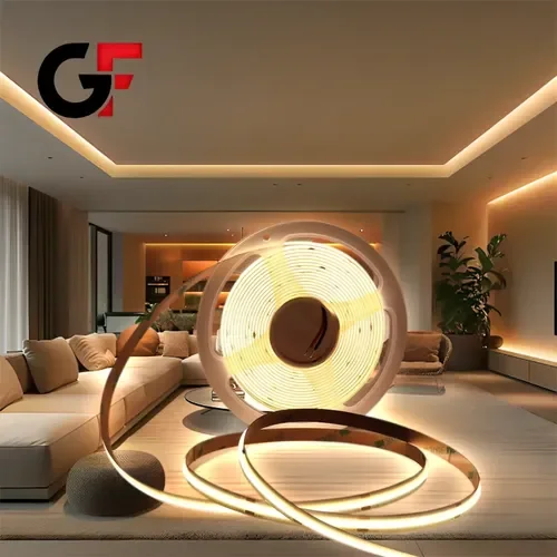 METRO CINTA LED COB 3000K 110V 8MM (50MTS) GF LIGHTING