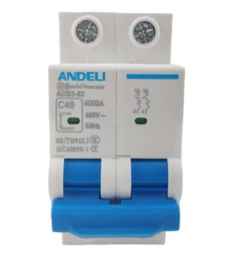 BREAKER TERMOMAGNETICO 2x40A ANDELI