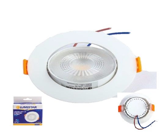SPOT LED 9W P/EMPOTRAR REDONDA LUMISTAR